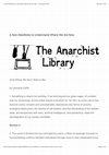 Research paper thumbnail of A Non-Manifesto to Understand Where We Are Now