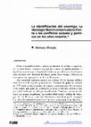 Research paper thumbnail of La identificación del enemigo