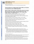 Research paper thumbnail of Genetic influences on hippocampal volume differ as a function of testosterone level in middle-aged men