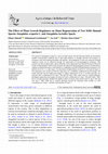 Research paper thumbnail of The Effect of Plant Growth Regulators on Shoot Regeneration of Two Wild Almond Species Amygdalus scoparia L. and Amygdalus lycioides Spach.