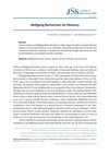 Research paper thumbnail of Wolfgang Bartuschat: An Obituary