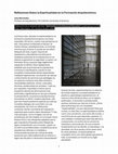 Research paper thumbnail of Reflexiones Sobre la Espiritualidad en la Formación Arquitectónica