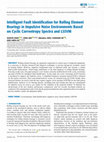 Research paper thumbnail of Intelligent Fault Identification for Rolling Element Bearings in Impulsive Noise Environments Based on Cyclic Correntropy Spectra and LSSVM