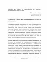 Research paper thumbnail of Modelos de medios de comunicación en Internet: desarrollo de una tipología