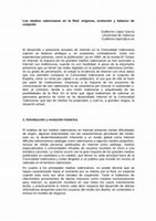 Research paper thumbnail of Los medios valencianos en la Red: orígenes, evolución y balance de conjunto