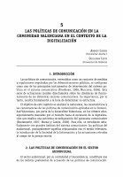 Research paper thumbnail of Las políticas de la comunicación en la Comunidad Valenciana en el contexto de la digitalización