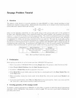 Research paper thumbnail of Computational Poromechanics Homework Tutorial