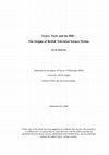 Research paper thumbnail of Genre, Taste and the BBC: The Origins of British Television Science Fiction