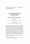 Research paper thumbnail of Characterization of ionically bound peroxidases from apple (Mallus pumilus) fruits.