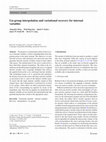 Research paper thumbnail of Lie-Group Interpolation and Variational Recovery for Internal Variables