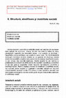 Research paper thumbnail of Structură, stratificare și mobilitate socială