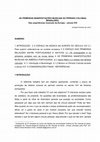 Research paper thumbnail of AS PRIMEIRAS MANIFESTAÇÕES MUSICAIS DO PERÍODO COLONIAL BRASILEIRO: Das experiências musicais da Europa – século XVI