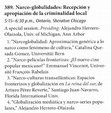 Research paper thumbnail of  “Narco-culturas transatlánticas: Espacios fronterizos y globalización en  La reina del sur", de Arturo PérezReverte” 