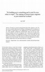 Research paper thumbnail of Grill, J. 2012. ‘It’s building up to something and it won’t be nice when it erupts.’ Making of Roma migrants in “multicultural” Scottish neighborhood;’ Focaal. Journal of Global and Historical Anthropology 62: 42-54.