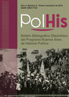 Research paper thumbnail of •	“Hacia una socio-historia del gabinete nacional”, PolHis. Boletín Bibliográfico Electrónico, año 5, n° 9, primer semestre 2012, pp. 284-290 (junto a Mariana Gené y Luisina Perelmiter).