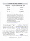 Research paper thumbnail of Free to punish: A motivated account of free will belief