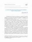 Research paper thumbnail of LA CIUDAD DEL DIOS QUE SE DICE DE MUCHAS MANERAS. (Agustín y la tolerancia religiosa.) Diana Fernandez, UBA