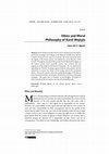 Research paper thumbnail of Ethics and Moral Philosophy of Karol Wojtyla