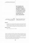 Research paper thumbnail of De Homens da governança à primeira nobreza: vocabulário social e transformações estamentais na Bahia seiscentista