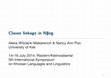 Research paper thumbnail of Clause linkage in Nǁng, Alena Witzlack-Makarevich & Nancy Ann Poo, 5th International Symposium on Khoisan Languages and Linguistics