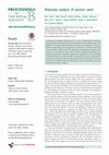 Research paper thumbnail of Molecular analysis of ancient caries