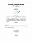 Research paper thumbnail of Periodicity in Heart of Darkness:  A Working Paper