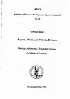 Research paper thumbnail of Aspect, Mood, and Time in Belhare: Studies in the Semantics-Pragmatics Interface of a Himalayan Language