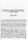 Research paper thumbnail of "El sermón sobre ‘La nobleza y piedad de los Montañeses’ de fray Juan Agustín Morfi: arte, poder y sociedad en el México colonial”, en G. BALLESTRINO, G. y M.B. SOSA (Eds.) Letras del Siglo de Oro Español. Salta (Argentina), EUNSA (Editorial de la Universidad Nacional de Salta), 2012, pp. 425-434. 