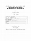 Research paper thumbnail of Music and the Prevention and Amelioration of ADHD: A Theoretical Perspective