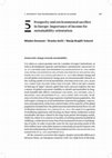 Research paper thumbnail of Prosperity and environmental sacrifice in Europe: Importance of income for sustainability-orientation