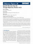 Research paper thumbnail of Sean Kingsley, Jenette Flow, Ellen Gerth & Claudio Lozano Guerra-Librero, Spanish Olive Jars from the Tortugas Shipwreck, Florida (1622)