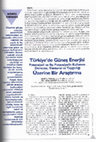 Research paper thumbnail of Türkiye’de Güneş Enerjisi Potansiyeli ve Bu Potansiyelin Kullanım Derecesi, Yöntemi ve Yaygınlığı Üzerine Bir Araştırma