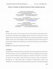 Research paper thumbnail of Review of studies on media portrayal of Islam, Muslims, and Iran