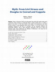 Research paper thumbnail of Myth: From Lévi-Strauss and Douglas to Conrad and Coppola