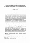 Research paper thumbnail of La problématique de l'éco-management