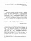 Research paper thumbnail of "CICATRIZES: A década de 1940 e os imigrantes japoneses no Brasil"