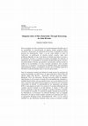 Research paper thumbnail of Introducción al simposio sobre Rationality Through Reasoning, de John Broome