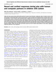 Research paper thumbnail of Neural and cortisol responses during play with human and computer partners in children with autism