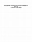 Research paper thumbnail of EFFECTS OF CREDIT APPRAISAL ON LOAN MANAGEMENT IN MICROFINANCE INSTITUTION