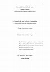 Research paper thumbnail of A Formação de uma Nobreza Ultramarina: Coroa e elites locais na Bahia seiscentista