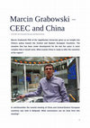 Research paper thumbnail of China's Policy toward Central and Eastern European Countries - interview