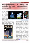 Research paper thumbnail of Aproximándonos a Lava: de historias de amor, hawaianismo y homenaje II