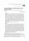 Research paper thumbnail of Un nuevo Pentecostés: el Concilio Vaticano II entre la memoria y el olvido (A New Pentecost: The Second Vatican Council between memory and forgetting) - DOI: 10.5752/P.2175-5841.2011v9n24p1267