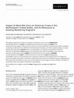 Research paper thumbnail of Impact of West Nile Virus on American Crows in the Northeastern United States, and Its Relevance to Existing Monitoring Programs