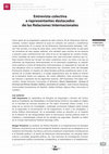 Research paper thumbnail of Entrevista colectiva en la revista Relaciones Internacionales (UAM)