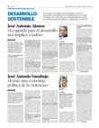 Research paper thumbnail of "Existe una economía política de la violencia". Entrevista en El Heraldo de Aragón