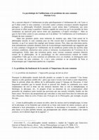 Research paper thumbnail of La psychologie de l'utilitarisme et le problème du sens commun