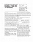 Research paper thumbnail of Localized Cerebral Blood Flow Reductions in Patients With Heart Failure: A Study Using 99m Tc-HMPAO SPECT