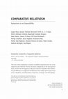 Research paper thumbnail of Comparative Relativism: Symposium on an Impossibility