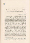 Research paper thumbnail of Identidad, nacionalismo y discurso colonial en la Exposición de Filipinas de 1887